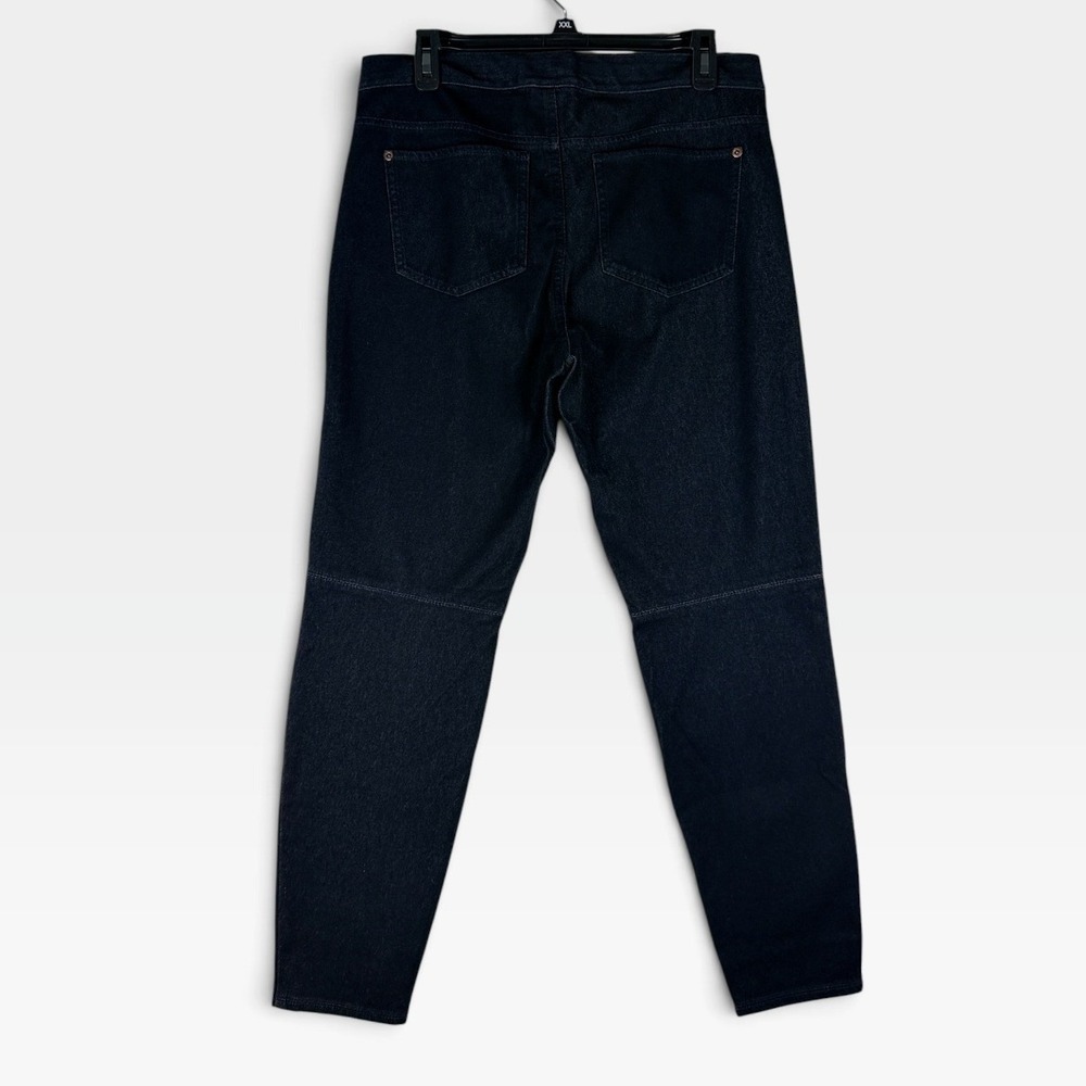 J. Jill Denim Leggings Mysticwash Womens 10 Dark Blue Indigo Stretch NWT